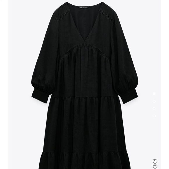 Zara Dresses & Skirts - Zara textured midi dress